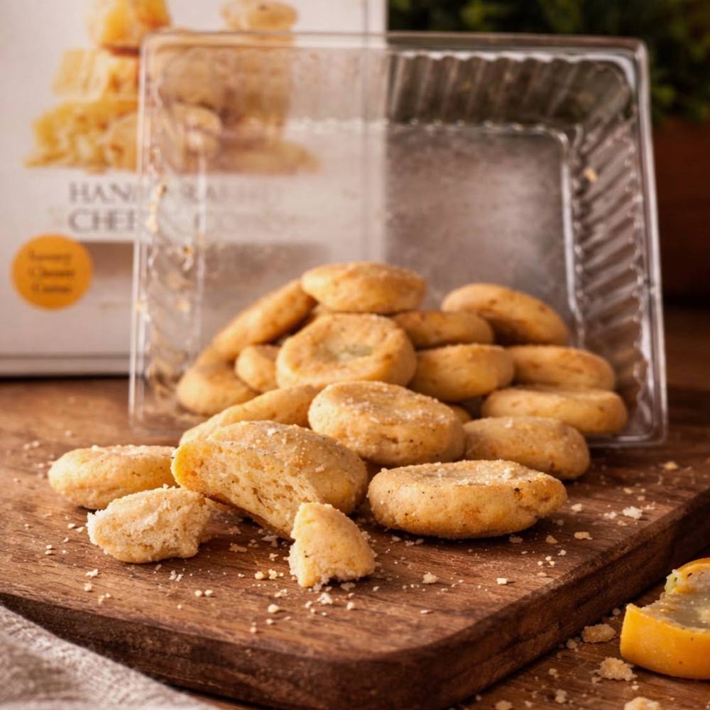 Handcrafted Cheese Coins