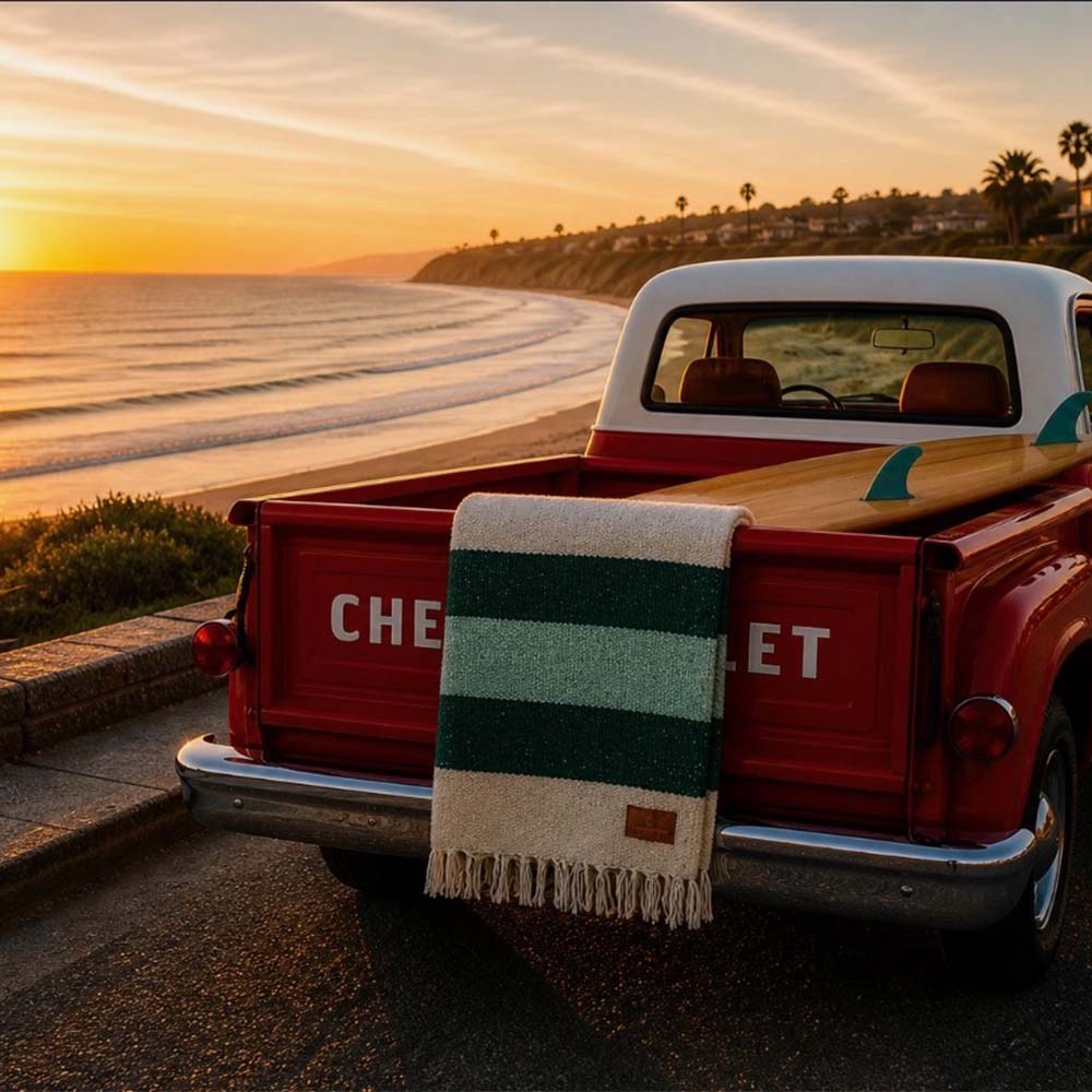 Sundream x Juniper & Palm Handwoven Throw Blanket