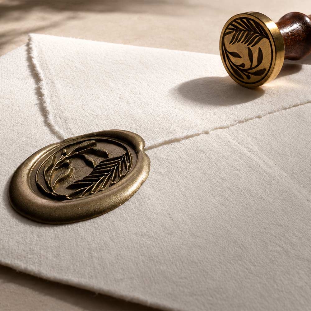 The Founding Seal · Affixed by hand to every welcoming dossier.