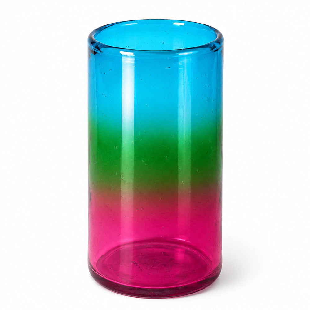Hand-Blown Iris Glass